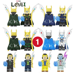 Set Loki Compatible Lego Marvel Avengers Dios Del Engaño Set 1