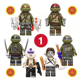 Set Tortugas Ninjas Turtles Mutante Tmnt Compatible Lego Set 1
