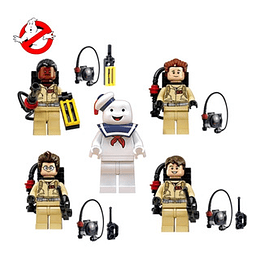 Set Figuras Los Cazafantasmas Ghostbusters Compatible Lego