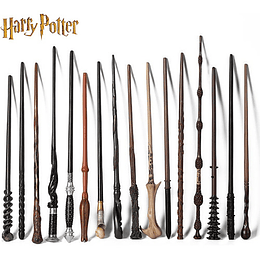 Varita Harry Potter Centro Metálico Hermione Ron Sauco Luna