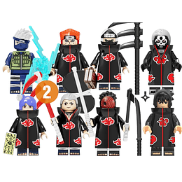 Set Figuras Naruto Anime Compatible Lego Shippuden Uzumaki (Versión 2)