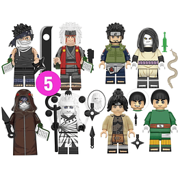 Set Figuras Naruto Anime Compatible Lego Shippuden Uzumaki (Versión 5)