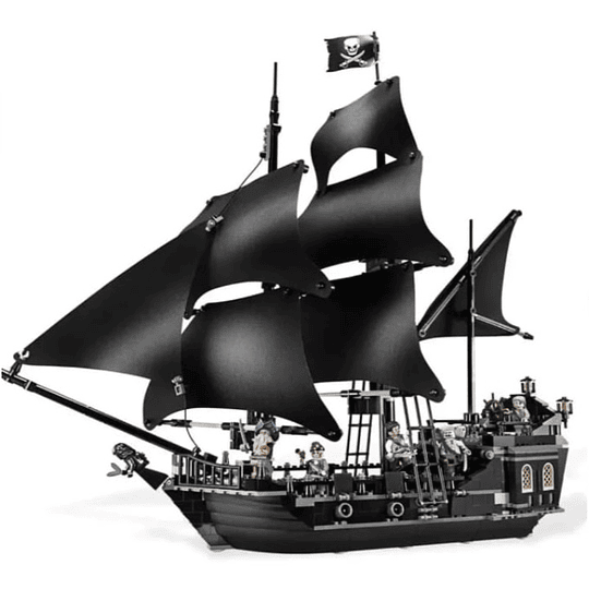 Barco Piratas Del Caribe Perla Negra Compatible Lego
