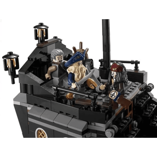 Barco Piratas Del Caribe Perla Negra Compatible Lego 858pzs