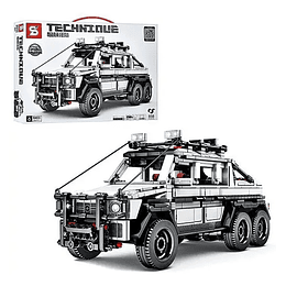 Mercedes Benz G63 Amg 6x6 Compatible Lego Technic 858pzs Toy