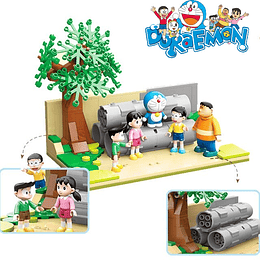 Set Doraemon Nobita Shizuka Takeshi Suneo Gian Compatible Lego 