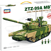 Tanque Ztz 99a Mbt Compatible Lego 1283pzs Escala 1:28 Soldados