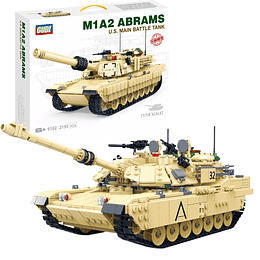 Tanque M1 A2 Abrams U.s. Compatible Lego 1361 pzs Escal 1:28