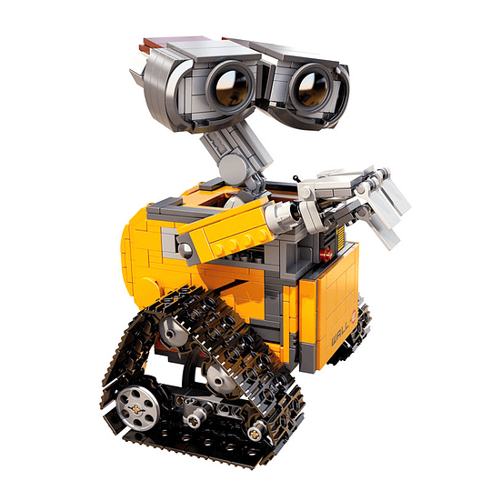Figura Wall-e Para Armar 687pzs Compatible Lego Robot
