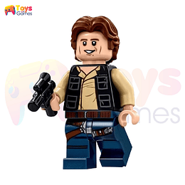Star Wars Han Solo Minifigura Compatible Lego Armable