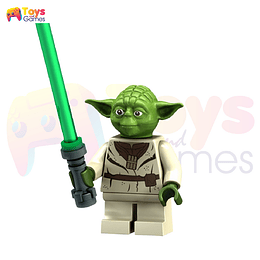 Star Wars Maestro Yoda Jedi Minifigura Compatible Lego Armable
