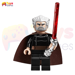 Star Wars Conde Dooku Minifigura Compatible Lego Armable