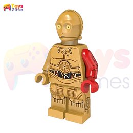 Star Wars C-3PO Androide Minifigura Compatible Lego Armable