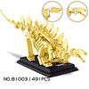 Dinosaurio Lego Compatible Stegosaurus Fósil 491pzs Armable