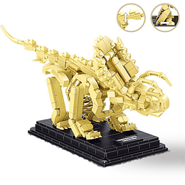 Dinosaurio Lego Compatible Triceratops Fósil 496pzs Armable