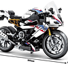 Moto Bmw S100 Compatible Lego 814pzs Motocicleta Armable 