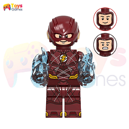 DC Flash Barry Allen Minifigura Compatible Lego Armable Liga de la Justicia