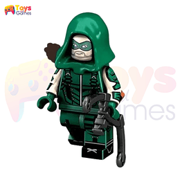 DC Green Arrow Minifigura Compatible Lego Armable Flecha Verde