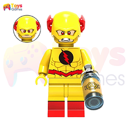 DC Flash Reverso Minifigura Compatible Lego Armable Profesor Zoom  
