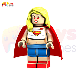DC Superwoman Minifigura Compatible Lego Armable Super Mujer