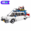 Ecto-1 Auto De Los Cazafantasmas 488Pcs Compatible Lego Ghostbuster
