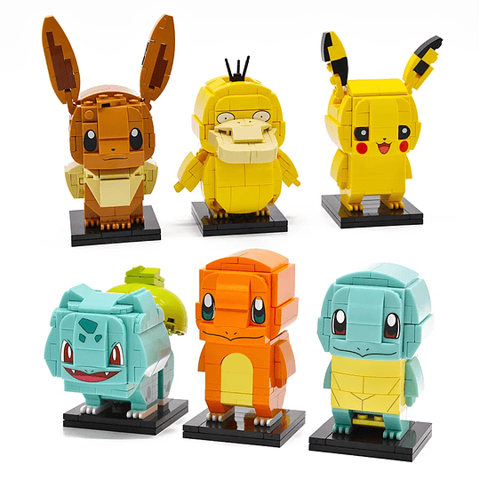 Pokémon Armable Eevee Compatible Lego 161pzs Coleccionable 