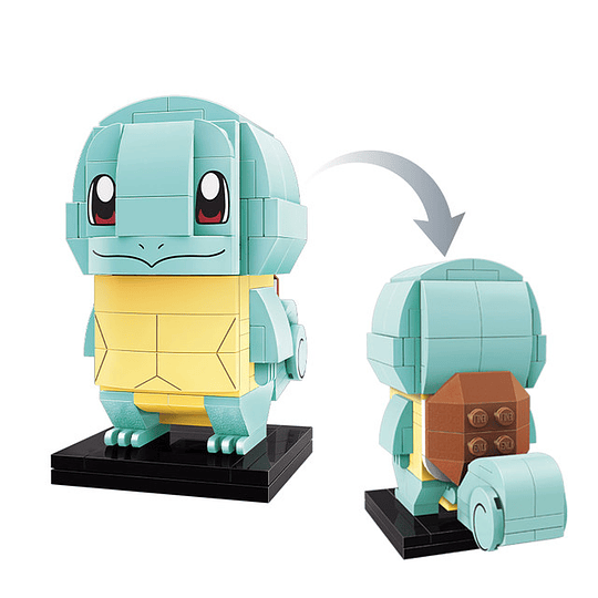 Pokémon Armable Squirtle Compatible Lego 129pzs Coleccionable