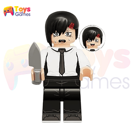Chainsaw Man Kobeni Higashiyama Minifigura Compatible Lego Armable Anime