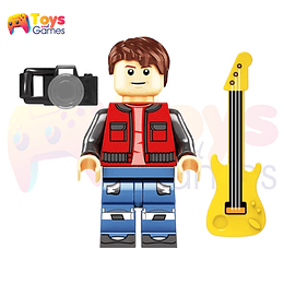 Volver al Futuro Marty McFly Minifigura Compatible Lego Armable