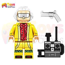 Volver al Futuro Emmett Brown Minifigura Compatible Lego Armable Doc