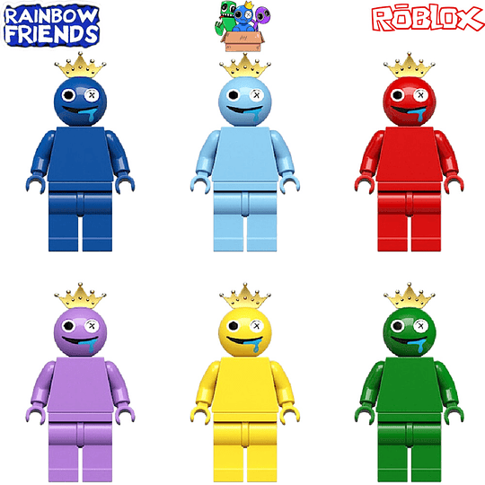 Rainbow Friends Roblox Compatible Lego Armables Set  B Figuras