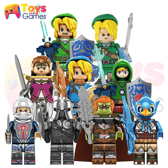 The Legend of Zelda Sheik Minifigura Compatible Lego Armable