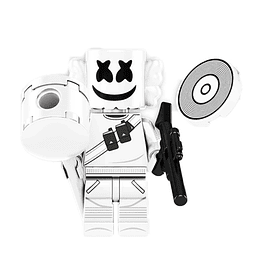 Marshmello Dj VB Minifigura Compatible Lego Armable