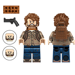 The Last of Us Joel Miller Minifigura Compatible Lego Armable Pedro Pascal