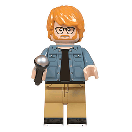Ed Sheeran Minifigura Compatible Lego Armable cantautor y músico británico