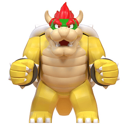 Figura Bowser Rey de los Koopas Compatible Lego Armable Mario Bross 