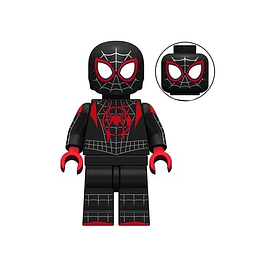 Spiderman Miles Morales Minifigura Compatible Lego Marvel Avengers