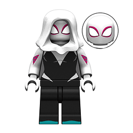 Spiderman Ghost-Spider Minifigura Compatible Lego Spider-Gwen Marvel Avengers