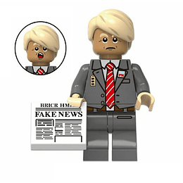 Donald Trump Minifigura Compatible Lego Armable Presidente Estados Unidos