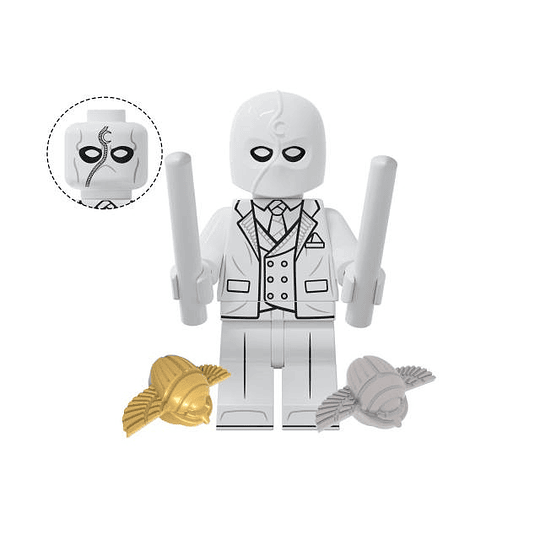 Moon Knight Set Compatible Lego Marvel Marc Khonshu Layla Marvel