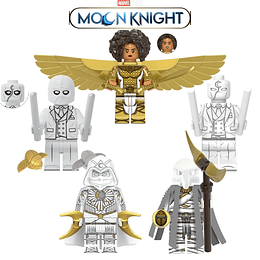Moon Knight Set Compatible Lego Marvel Marc Khonshu Layla Marvel