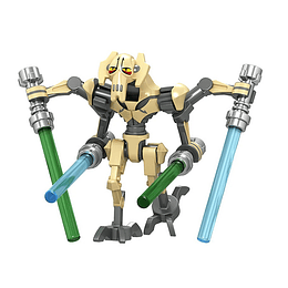 Star Wars General Grievous Minifigura Compatible Lego Armable