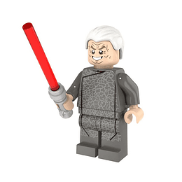 Star Wars Canciller Palpatine Minifigura Compatible Lego Armable