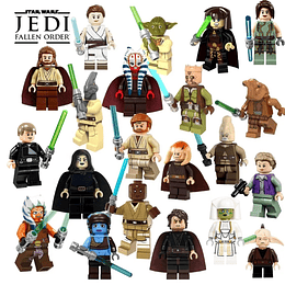 Set Jedi Star Wars Fallen Order Armable Yoda Obi Wan