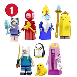 Set Figuras Adventure Time Hora De Aventura Compatible Lego Set 1