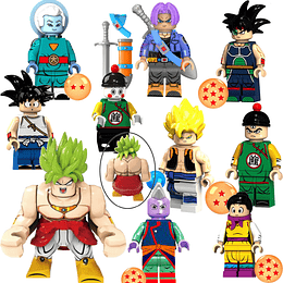 Set Dragon Ball Z Gt Super Compatible Lego Goku Vegeta Anime (Version 2)