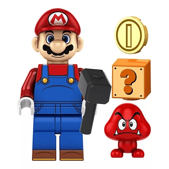 Set Mario Bross Compatible Lego Armables Figuras juguetes