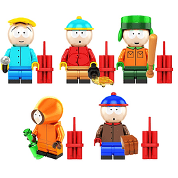 Set Figuras South Park Compatible Lego Juguetes Kenny Stan