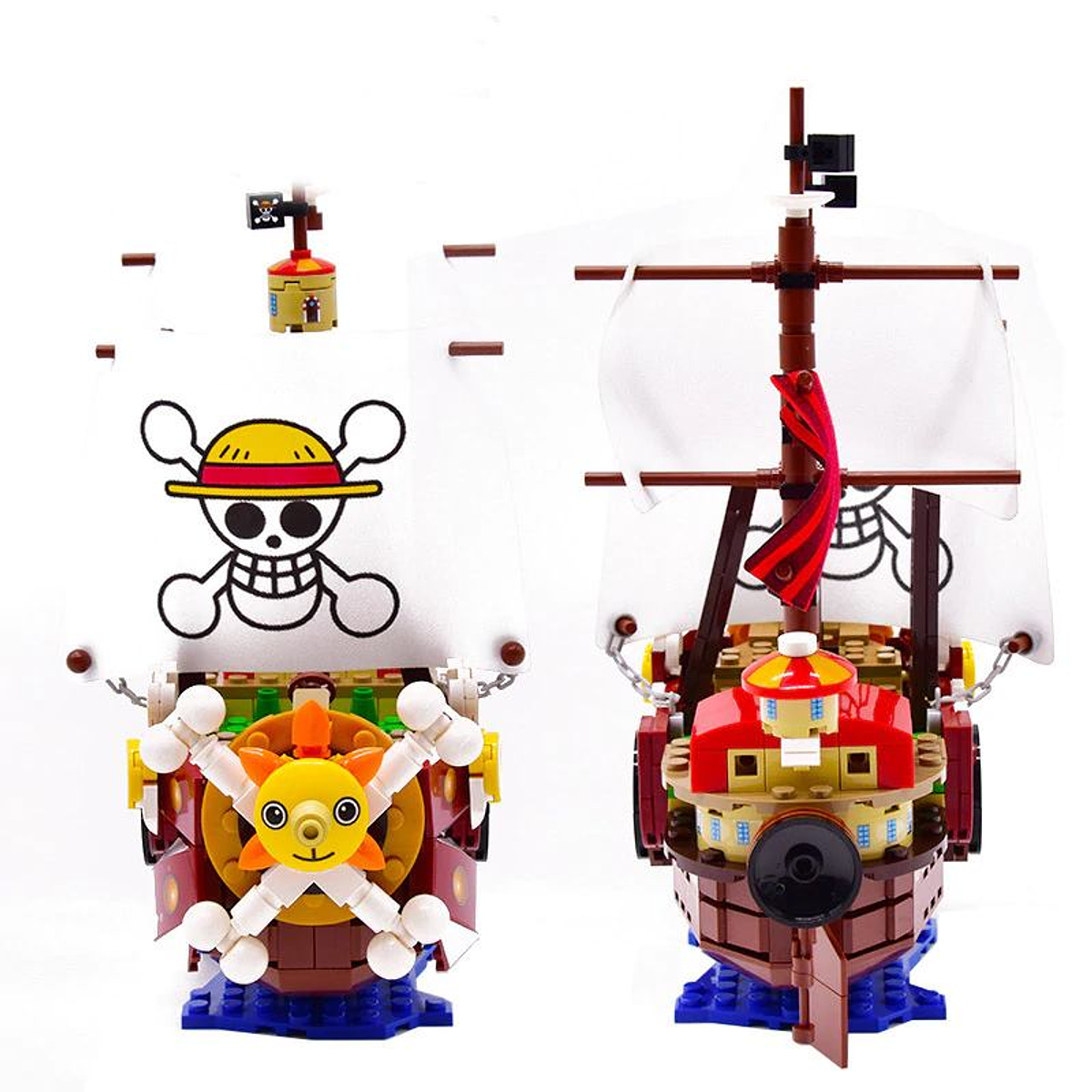 Barco Thousand Sunny One Piece Armable 432pzs Compatible Lego
