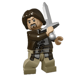 Figura de Aragorn - El Señor de los Anillos Compatible con LEGO